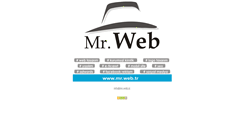 Desktop Screenshot of mr.web.tr